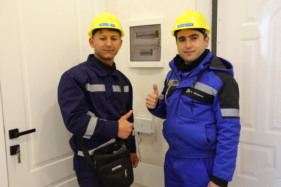 Ağdam və Kəlbəcərdə məskunlaşma olan yaşayış məntəqələri telekommunikasiya xidmətləri ilə təmin edilib<font color=red> - FOTOLAR</font>