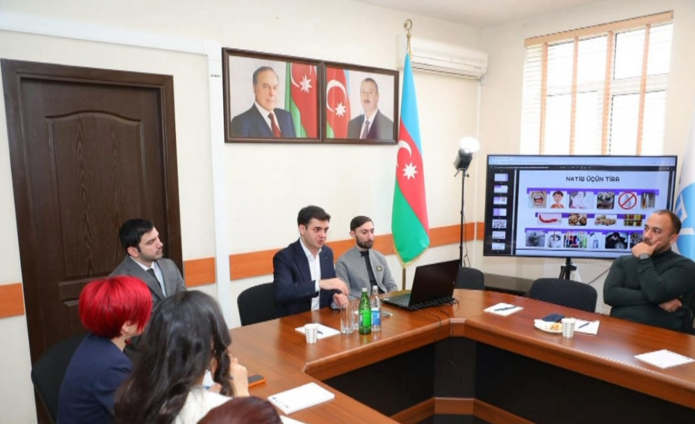 Teleradio Akademiyasında “Mediada Azərbaycan dili” mövzusunda təlimlərin növbəti mərhələsi təşkil olunub<font color=red> - FOTOLAR</font>