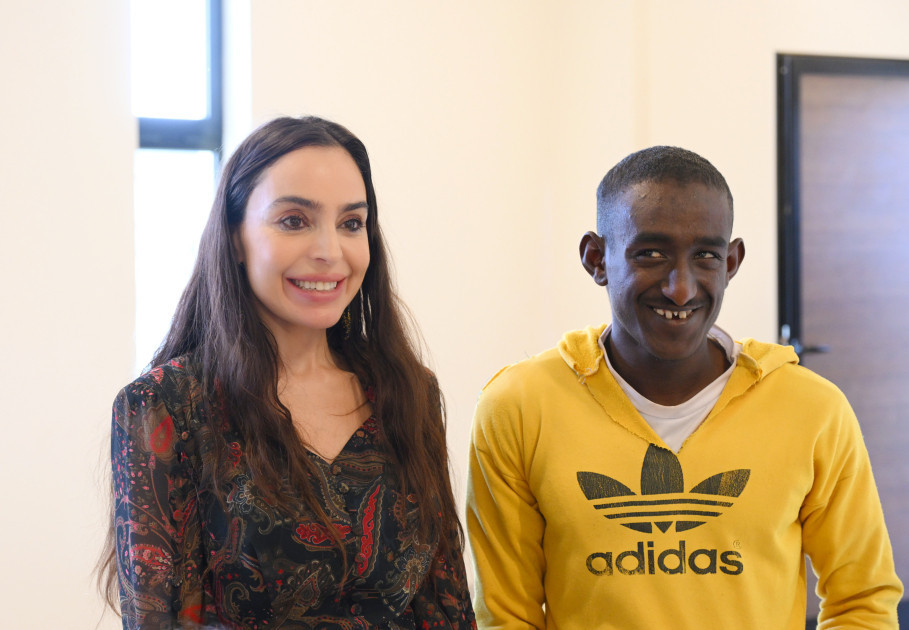 Leyla Əliyeva Əddis-Əbəbədə bir sıra sosial və mədəni obyektlərlə tanış olub<font color=red> - FOTOLAR</font>