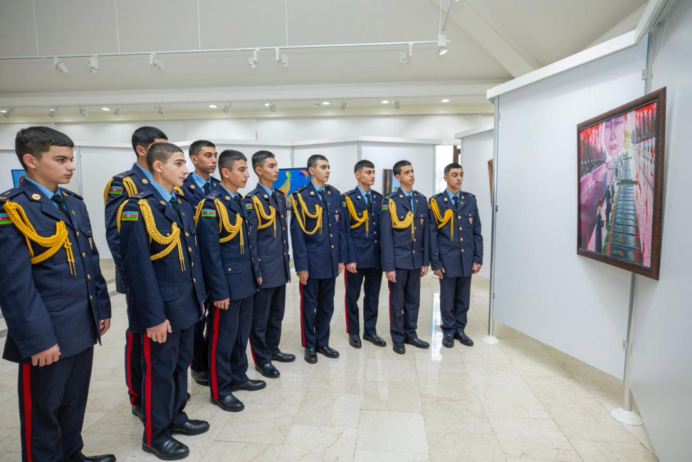 Naxçıvanda 20 Yanvar - Ümumxalq Hüzn Günü  ilə əlaqədar sərgi təşkil edilib<font color=red> - FOTOLAR</font>