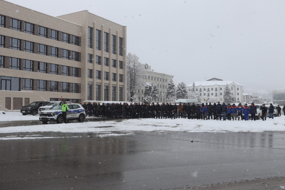 Xankəndi, Ağdərə və Xocalıda sükut dəqiqəsi – 20 Yanvar şəhidlərinin xatirəsi anıldı<font color=red> - FOTOLAR</font>