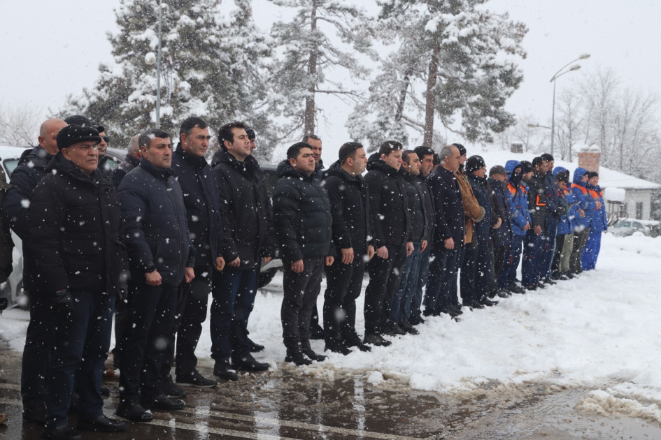 Xankəndi, Ağdərə və Xocalıda sükut dəqiqəsi – 20 Yanvar şəhidlərinin xatirəsi anıldı<font color=red> - FOTOLAR</font>