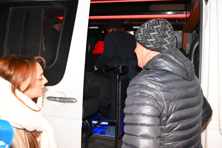 Xankəndi şəhərinə ilk köç karvanı yola salınıb<font color=red> - FOTOLAR</font>