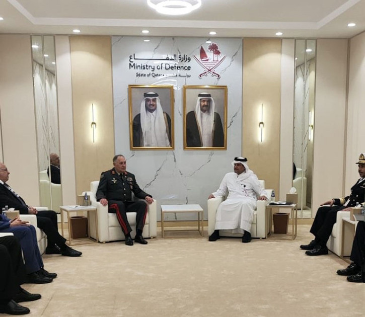 Azərbaycan Ordusunun Baş Qərargah rəisi Qətərin hərbi rəhbərliyi ilə görüşüb<font color=red> - FOTOLAR</font>