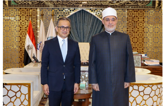 Azərbaycanla Misir arasında dini sahədə əməkdaşlıq müzakirə olunub<font color=red> - FOTOLAR</font>