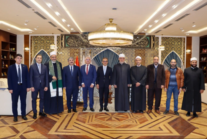 Azərbaycanla Misir arasında dini sahədə əməkdaşlıq müzakirə olunub<font color=red> - FOTOLAR</font>