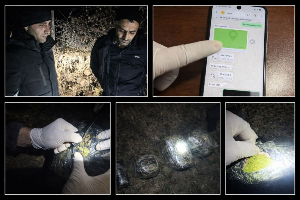 Saatlıda iki narkokuryer saxlanılıb<font color=red> - FOTOLAR</font>