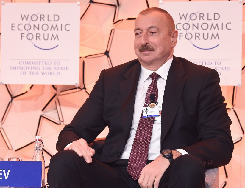 Davos forumun Azərbaycan üçün real nəticəsi<font color=red> - FOTOLAR</font>