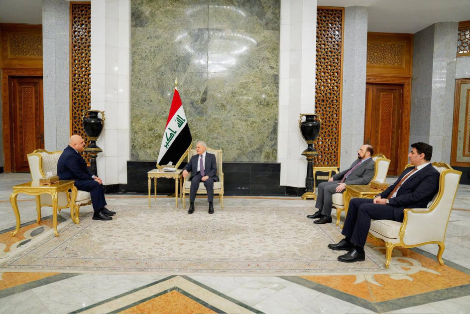 Azərbaycan səfiri etimadnaməsini İraq Prezidentinə təqdim edib<font color=red> - FOTOLAR</font>