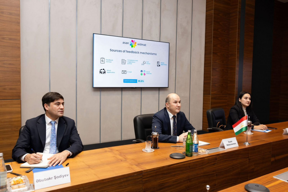 Tacikistan səfiri "ASAN xidmət"də<font color=red> - FOTOLAR</font>