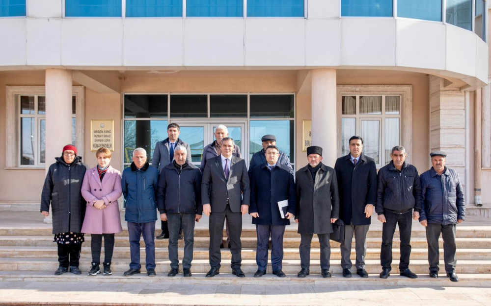 Ali Məclisin deputatı Qəzənfər Abdullayev Ərəzin kənd sakinləri ilə görüşüb<font color=red> - FOTOLAR</font>