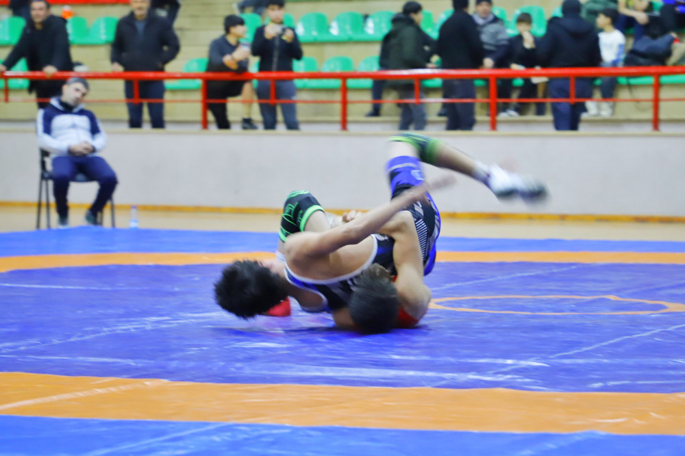 Sərbəst güləş birinciliyi başa çatıb <font color=red> - FOTOLAR</font>