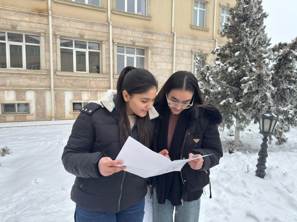 Naxçıvanda IX siniflər üçün tədris ilinin ikinci buraxılış qiymətləndirmə monitorinqi keçirilib<font color=red> - FOTOLAR</font>