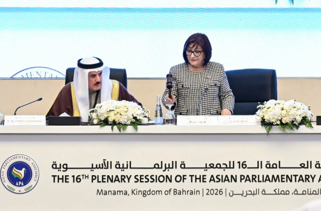 Sahibə Qafarova Asiya Parlament Assambleyasının 16-cı plenar sessiyasında çıxış edib<font color=red> - FOTOLAR</font>
