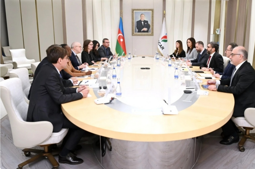 SOCAR Dünya Bankı ilə yaşıl enerji dəhlizlərini müzakirə edib<font color=red> - FOTOLAR</font>