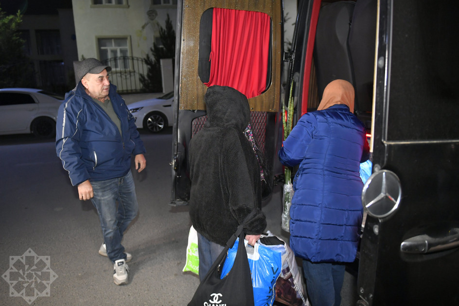 Zəngilan rayonuna növbəti köç karvanı yola salınıb<font color=red> - FOTOLAR</font>