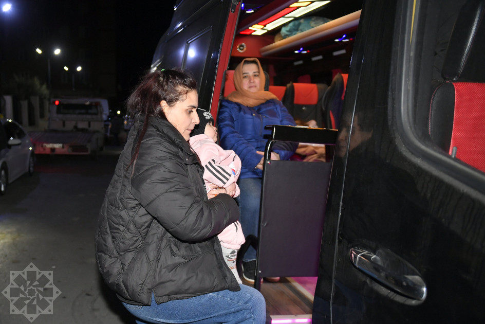 Zəngilan rayonuna növbəti köç karvanı yola salınıb<font color=red> - FOTOLAR</font>