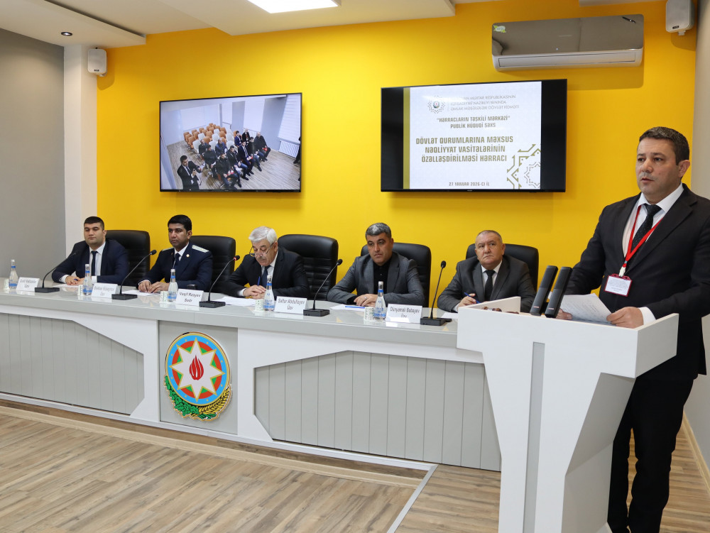 Naxçıvanda 5 nəqliyyat vasitəsi hərrac yolu ilə özəlləşdirilib<font color=red> - FOTOLAR</font>