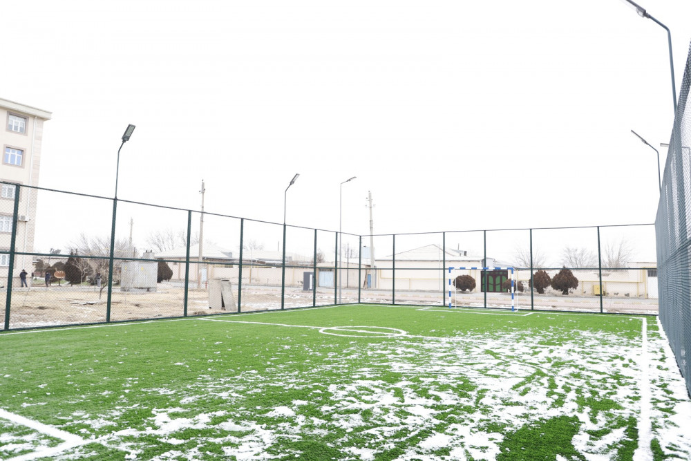 Məcid Seyidov Culfada “Sağlam məhəllə” idman zonasında görülmüş işlərlə tanış olub<font color=red> - FOTOLAR</font>