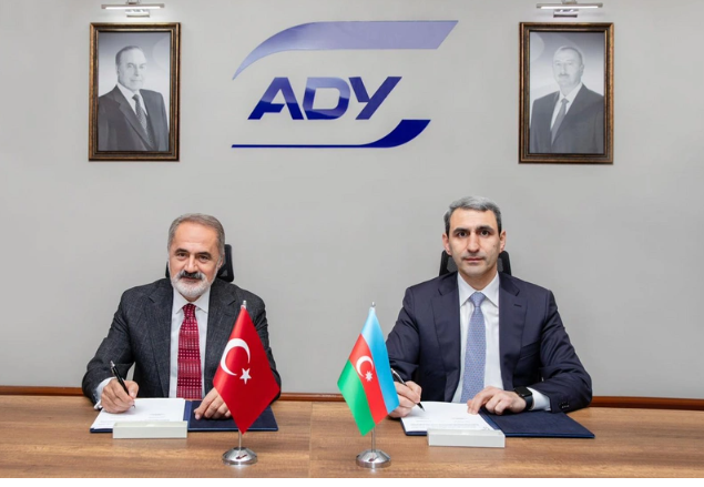 Azərbaycan və Türkiyə dəmir yolları arasında Anlaşma Memorandumu imzalanıb<font color=red> - FOTOLAR</font>