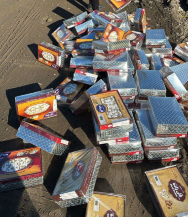 İrandan Azərbaycana gətirilən 1680 kq qənnadı məhsulunda kif aşkarlanıb<font color=red> - FOTOLAR</font>