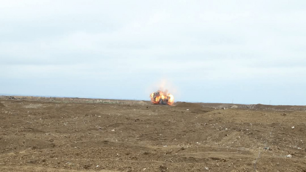 Xarici media nümayəndələri Ağdamda minatəmizləmə əməliyyatını izləyiblər<font color=red> - FOTOLAR</font>