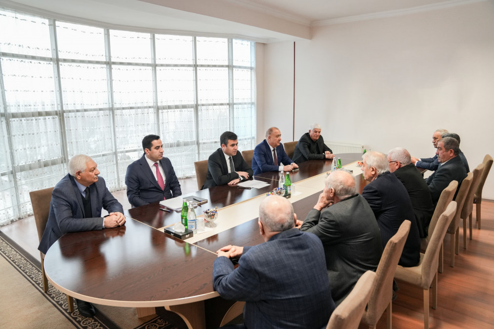 Səlahiyyətli nümayəndə Sədərək rayon ictimaiyyətinin ağsaqqalları ilə görüşüb<font color=red> - FOTOLAR</font>