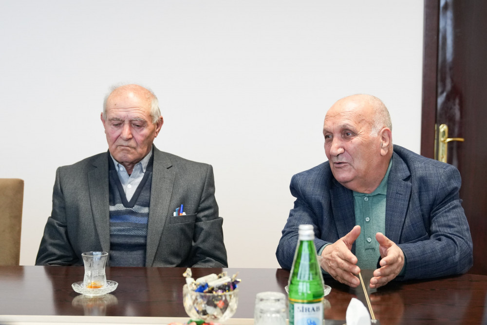 Səlahiyyətli nümayəndə Sədərək rayon ictimaiyyətinin ağsaqqalları ilə görüşüb<font color=red> - FOTOLAR</font>