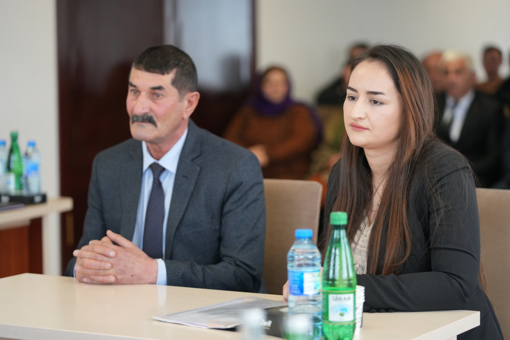 Səlahiyyətli nümayəndə Sədərək rayonunda vətəndaşları qəbul edib<font color=red> - FOTOLAR</font>