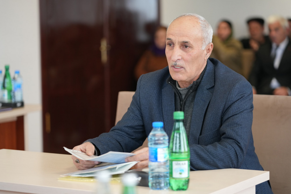 Səlahiyyətli nümayəndə Sədərək rayonunda vətəndaşları qəbul edib<font color=red> - FOTOLAR</font>