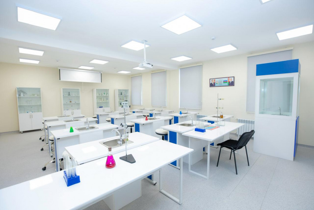 Hacıvar kəndində yeni məktəb binası istifadəyə verilib<font color=red> - FOTOLAR</font>