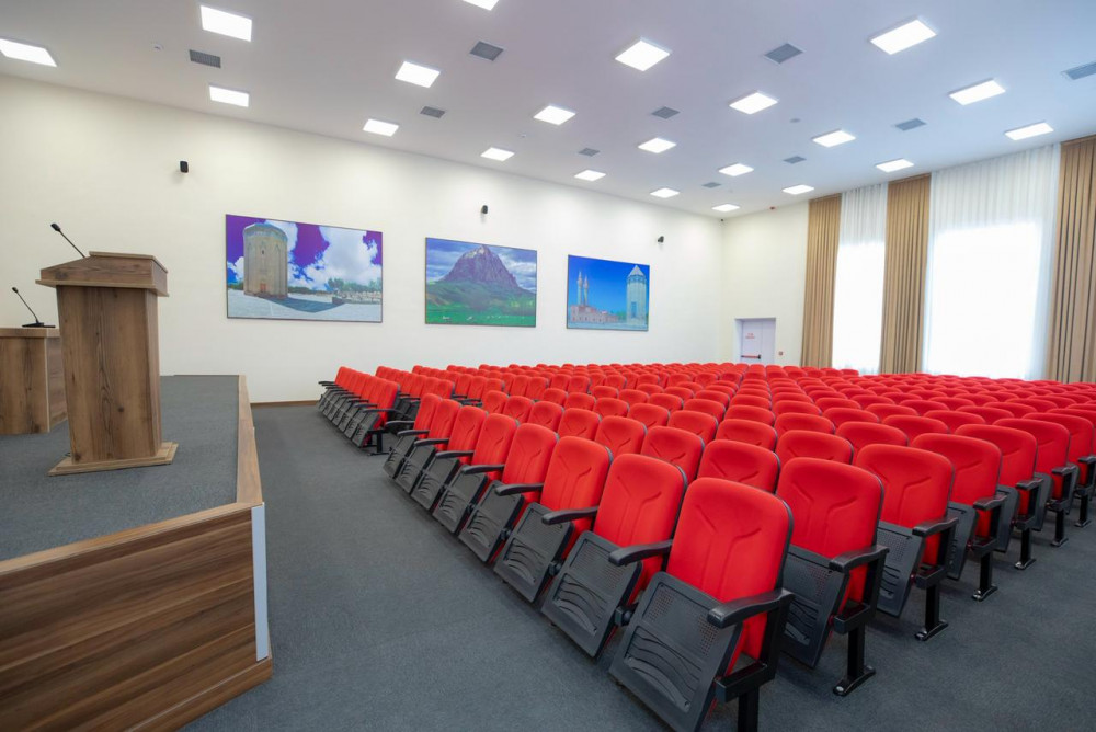 Hacıvar kəndində yeni məktəb binası istifadəyə verilib<font color=red> - FOTOLAR</font>