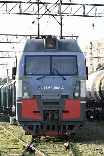 Azərbaycan ərazisindən tranzit keçməklə Ermənistana növbəti yük göndərilib<font color=red> - FOTOLAR</font>