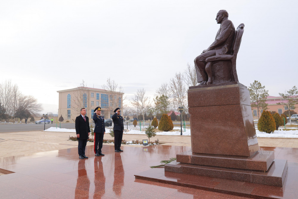 Süleyman Neymətov Babək Rayon Polis İdarəsində növbəti vətəndaş qəbulu keçirib<font color=red> - FOTOLAR</font>