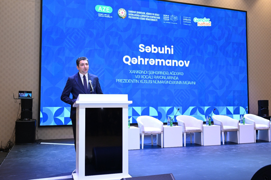 Xankəndidə Gənclərin XI Forumu keçirilib<font color=red> - FOTOLAR</font>