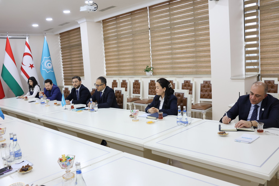 Qazaxıstanın Mangistau vilayətinin nümayəndə heyəti TÜRKPA Beynəlxalq Katibliyini ziyarət edib<font color=red> - FOTOLAR</font>