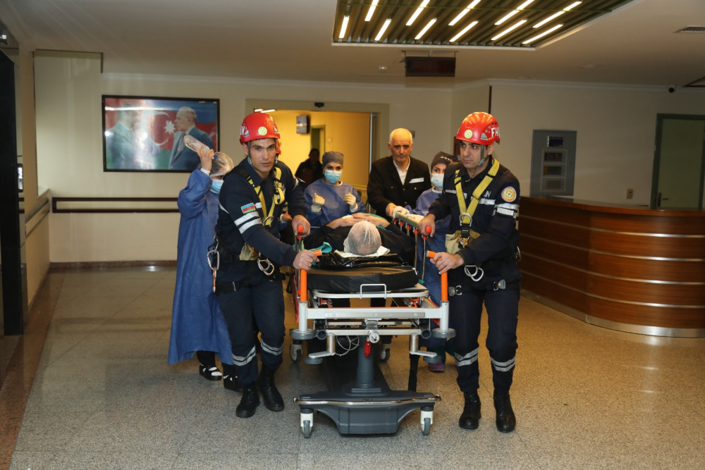 Naxçıvan FHN Naxçıvan Sağlamlıq Mərkəzində təlim keçirib <font color=red> - FOTOLAR</font>