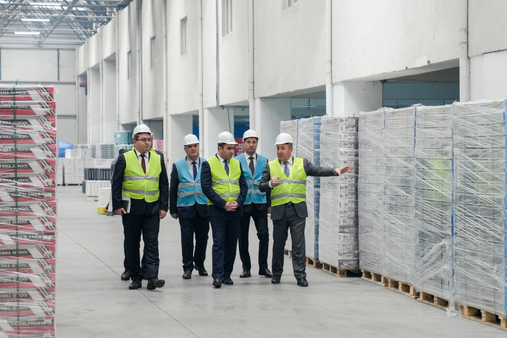 Səlahiyyətli nümayəndə “Cahan Sənaye Kompleksi” MMC-nin fəaliyyəti ilə tanış olub<font color=red> - FOTOLAR</font>