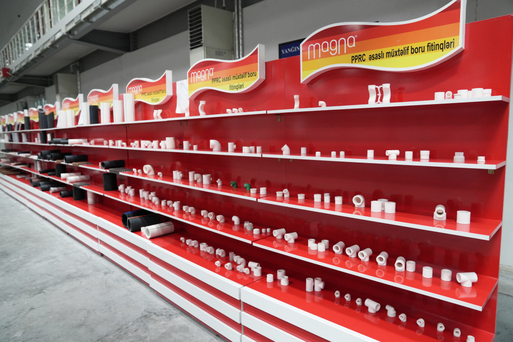 Səlahiyyətli nümayəndə “Cahan Sənaye Kompleksi” MMC-nin fəaliyyəti ilə tanış olub<font color=red> - FOTOLAR</font>