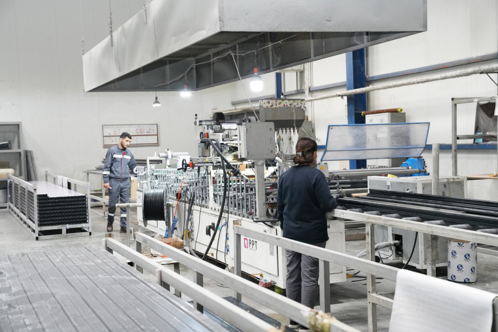 Səlahiyyətli nümayəndə “Cahan Sənaye Kompleksi” MMC-nin fəaliyyəti ilə tanış olub<font color=red> - FOTOLAR</font>