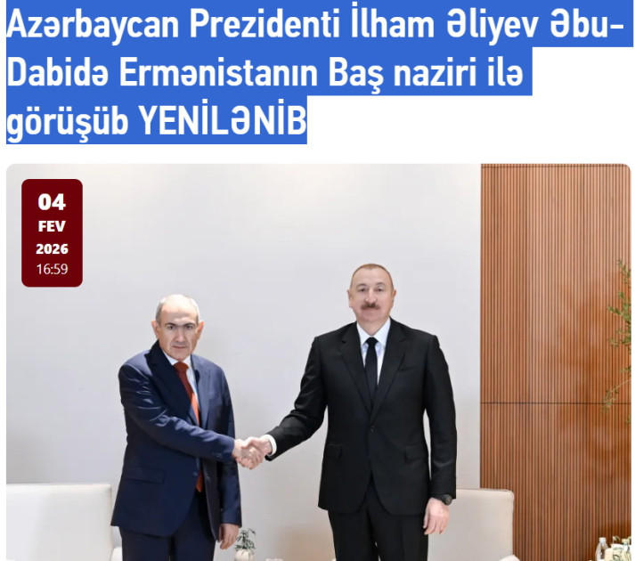 Prezident İlham Əliyevin Əbu-Dabiyə səfəri Gürcüstan mətbuatında geniş işıqlandırılıb<font color=red> - FOTOLAR</font>