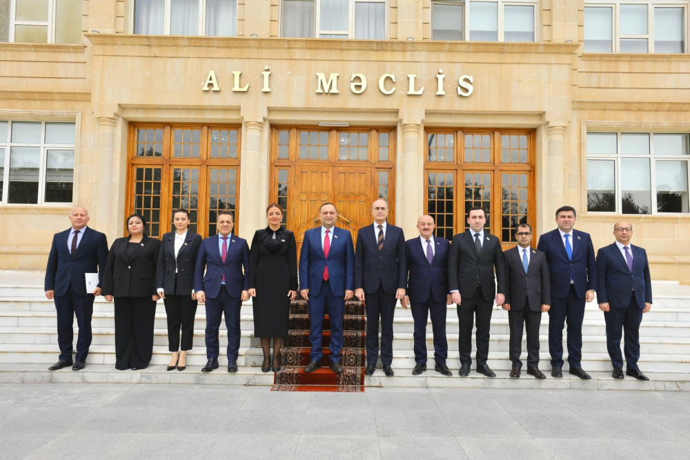 Ali Məclisdə Milli Məclisin nümayəndə heyəti ilə görüş olub<font color=red> - FOTOLAR</font>