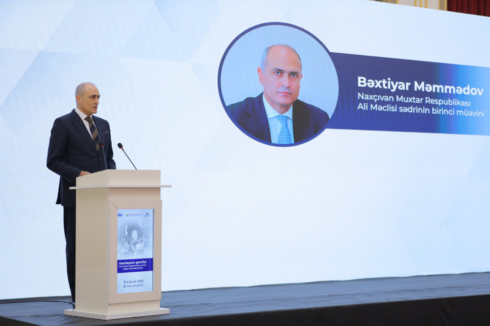 Naxçıvanda “Azərbaycan gəncliyi: Ulu Öndər ideyalarından müasir inkişaf mərhələsinədək” adlı tədbir keçirilib<font color=red> - FOTOLAR</font>