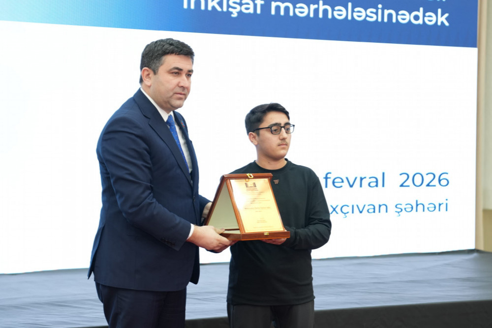 Naxçıvanda “Azərbaycan gəncliyi: Ulu Öndər ideyalarından müasir inkişaf mərhələsinədək” adlı tədbir keçirilib<font color=red> - FOTOLAR</font>