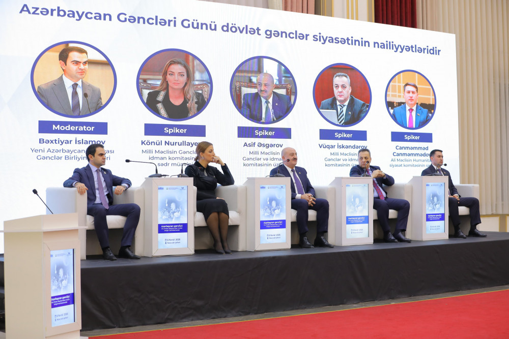 Naxçıvanda “Azərbaycan gəncliyi: Ulu Öndər ideyalarından müasir inkişaf mərhələsinədək” adlı tədbir keçirilib<font color=red> - FOTOLAR</font>