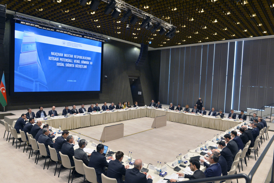 Ötən il Naxçıvanın büdcə daxilolmalarında qeyri-dövlət sektoru birinci olub<font color=red> - FOTOLAR</font>