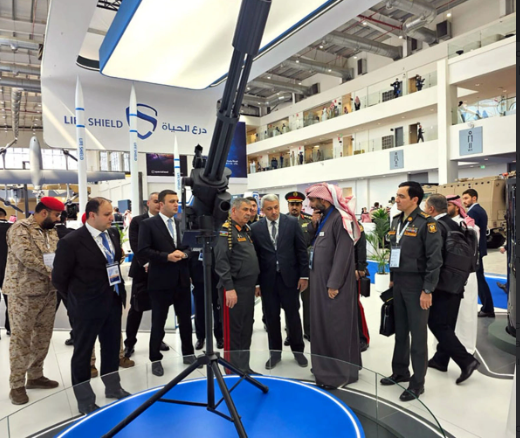 Azərbaycanın hərbi məhsulları Ər-Riyadda beynəlxalq sərgidə nümayiş olunur<font color=red> - FOTOLAR</font>