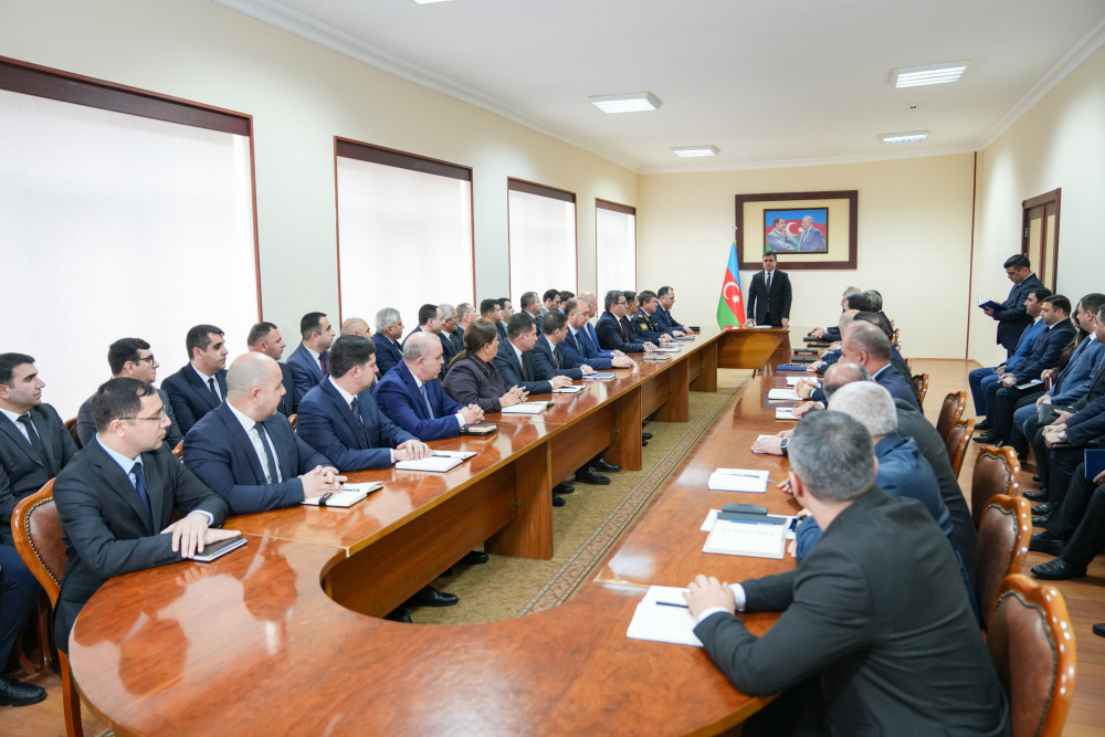 Naxçıvan Muxtar Respublikasının Baş naziri kollektivə təqdim edilib<font color=red> - FOTOLAR</font>