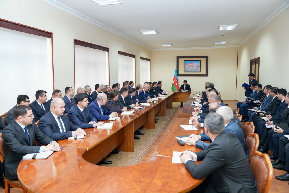 Naxçıvan Muxtar Respublikasının Baş naziri kollektivə təqdim edilib<font color=red> - FOTOLAR</font>