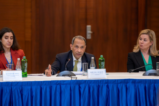 Azərbaycan və ABŞ TRİPP marşrutu ilə elektrik enerjisinin nəqlini müzakirə edib<font color='red'> - YENİLƏNİB</font><font color=red> - FOTOLAR</font>